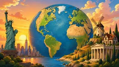 Occidental - Relating to the Western part of the world, especially Europe and the Americas.