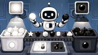 Binary - Consisting of or involving two parts, choices, or elements.
