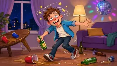 Intoxicate - To make someone drunk or affect them with alcohol or drugs; to excite greatly.