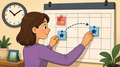 Reschedule - To arrange an event or activity for a different time or date.