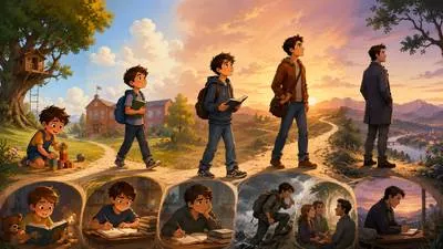 Bildungsroman - A novel that deals with the psychological and moral growth of its main character from youth to adulthood.