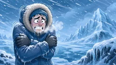 Algid - Extremely cold or chilly.