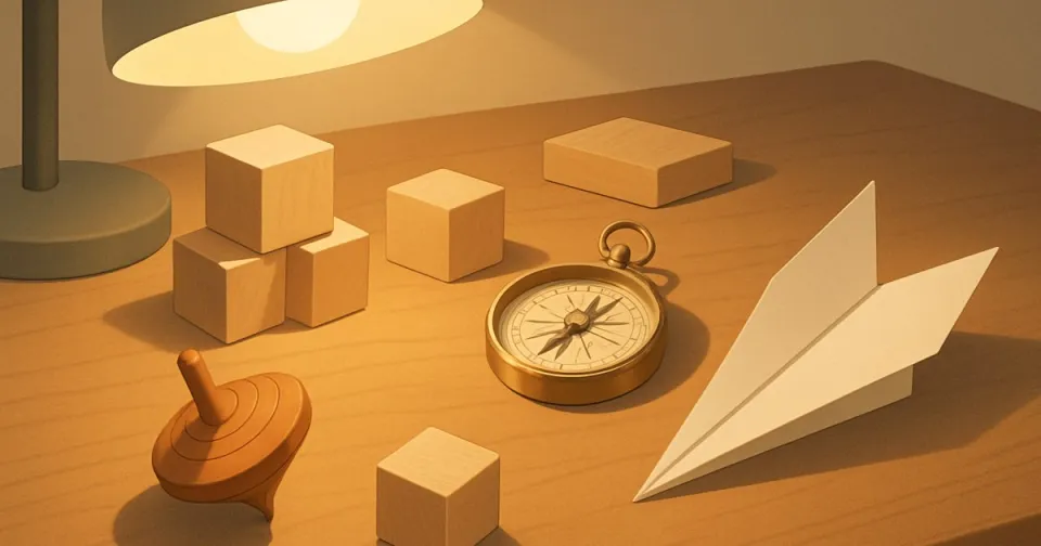 The serious business of play and where ideas come from
