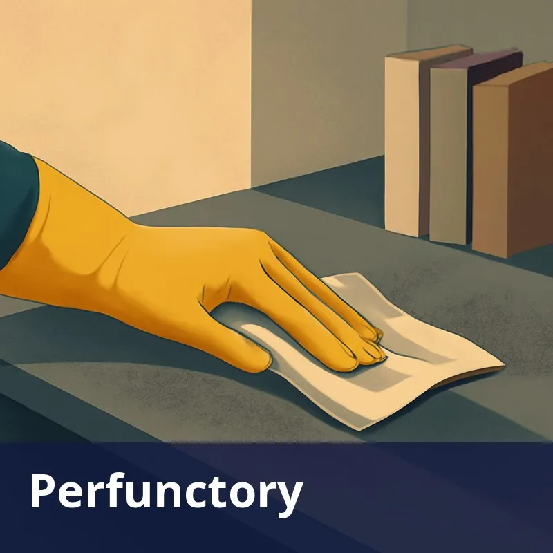 Today’s word - perfunctory
