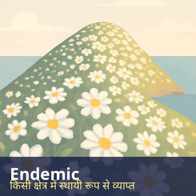 Endemic - Regularly found in and typical of a particular place or group; deeply rooted.