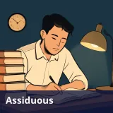 Today’s word - assiduous