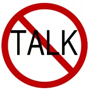 To hold one’s jaws - To stop talking