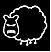 Black look - Face full of anger and hatred