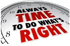 Hit the nail on the head - To do right thing at the right time