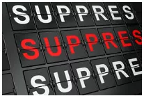 Bring under - To supress