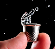 Modicum - A small quantity of a particular thing, especially something desirable or valuable.