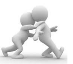 Jostle - To Push Against (Someone/Something).