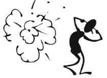 Din - A loud, unpleasant, and prolonged noise.