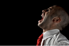 Clamor - Shout loudly and insistently/ utter or proclaim insistently and noisily.