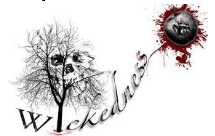 Wickedness - The quality of being evil or morally wrong/ the quality of being disgusting to the senses or emotions.