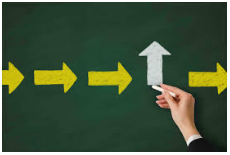 Ratchet - Cause something to rise (or fall) as a step in what is perceived as an irreversible process./ to cause to move by steps or degrees —usually used with up or down (tried to ratchet down the debt)