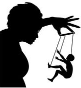 Coercion  - The action or practice of persuading someone to do something by using force or threats.