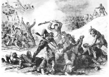 Massacre - An indiscriminate and brutal slaughter of many people.