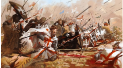 Crusade  - A vigorous campaign for political, social, or religious change./ a campaign organized to support or promote a certain cause.  (धर्मयुद्ध (किसी परिवर्तन हेतु))