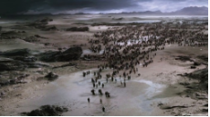 Exodus  - A situation in which a lot of people leave a place or activity at the same time/ a mass departure of people.