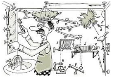 Convoluted - (especially of an argument, story, or sentence) extremely complex and difficult to follow.