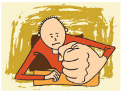 Fidgety - Inclined to fidget; restless or uneasy.