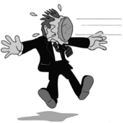 Subterfuge - The action of deceiving; misrepresentation/ deceit used in order to achieve one's goal.