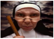 Puritanical  - Having or displaying a very strict or censorious moral attitude./ practicing very strict moral or religious behavior.