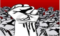 Instigate  - Incite someone to do something/ to trigger something.
