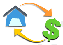 Mortgage  - Figurative form -expose to future risk or constraint for the sake of immediate advantage.