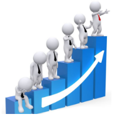 Burgeon - Begin to grow or increase rapidly