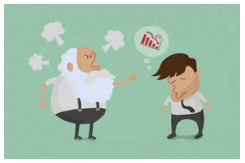 Rebuke - Express sharp disapproval or criticism of (someone) because of their behaviour or actions.
