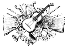 Baroque  - Having a great deal of decorative embellishment/ highly ornate and extravagant in style.