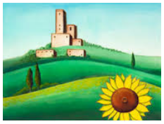 Picturesque  - Attractive, especially in a quaint or charming way.