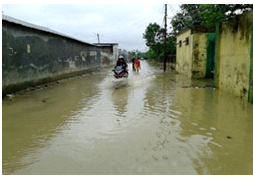 Inundated - Overwhelm (someone) with things or people to be dealt with