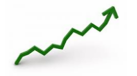 Soar - Increase rapidly above the usual level.