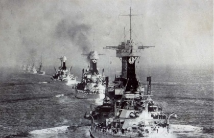 Armada  - A fleet of warships.