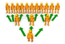 Apportion  - Divide up and share out.
