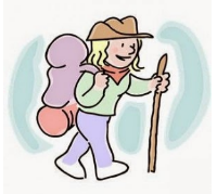 Peripatetic  - A person who travels from place to place