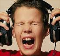 Shrill  - (Of a voice or sound) high-pitched and piercing. / loud and forceful.