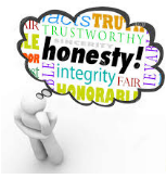 Virtuous  - Having or showing high moral standards.