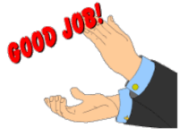 Applaud  - Show strong approval of (a person or action); praise.
