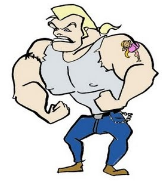 Machismo - strong or aggressive masculine pride.