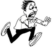 Frenetic  - (Fast and energetic in a rather wild and uncontrolled way)