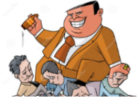 Despot  - (A ruler or other person who holds absolute power)