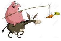 Decoy - (a person or thing used to mislead or lure someone into a trap)  लूभाव/प्रलोभन
