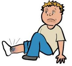 Bruise - (an injury appearing as an area of the body,)  Fig- to get hurt (feeling)आघात/क्षत