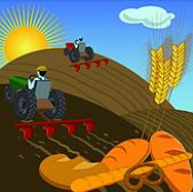 Agrarian  - Relating to cultivated land or the cultivation of land.