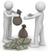 Disburse  - (Pay out (money from a fund)