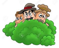 Lurk  - To be concealed but capable of being discovered/ to move furtively or inconspicuously/ be or remain hidden.